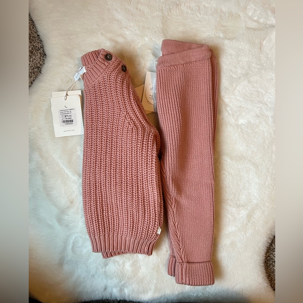 Firsts by Petit Lem Sweater Set